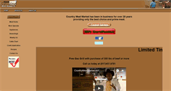 Desktop Screenshot of countrymeatsmarket.com